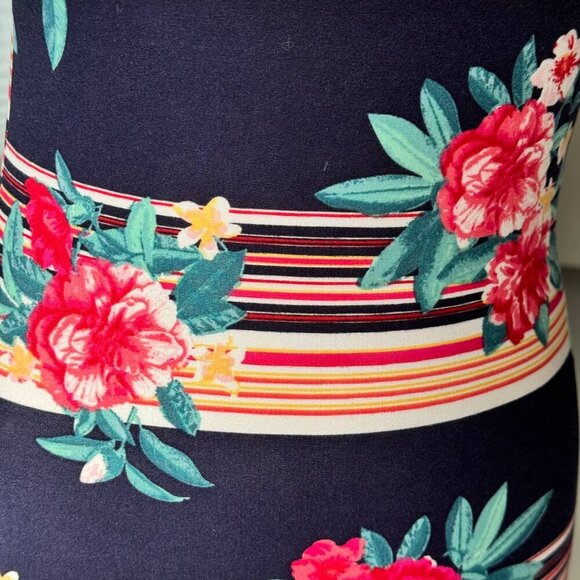 PLANET GOLD Stretchy Bodycon Midi Dress - Size Small - Picture 3 of 7